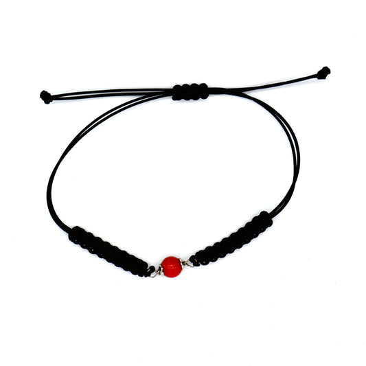 Bracciale Corallo, Argento 925