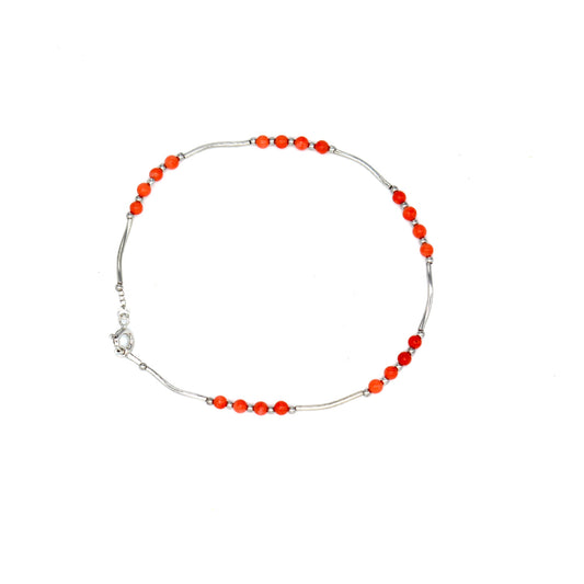 Bracciale Corallo, Argento 925